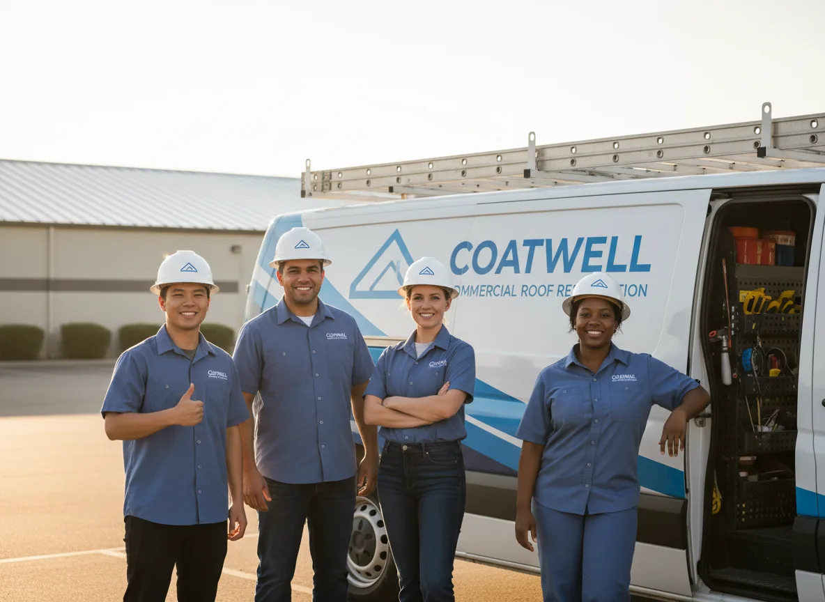 Commercial roof coating company in Klondike, TX